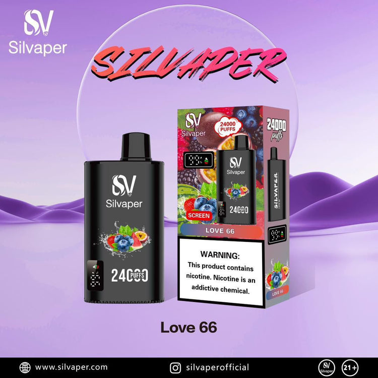Silvaper 24000 puffs